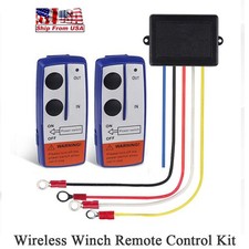 Wireless Winch Remote Control Kit 12V Receive...
