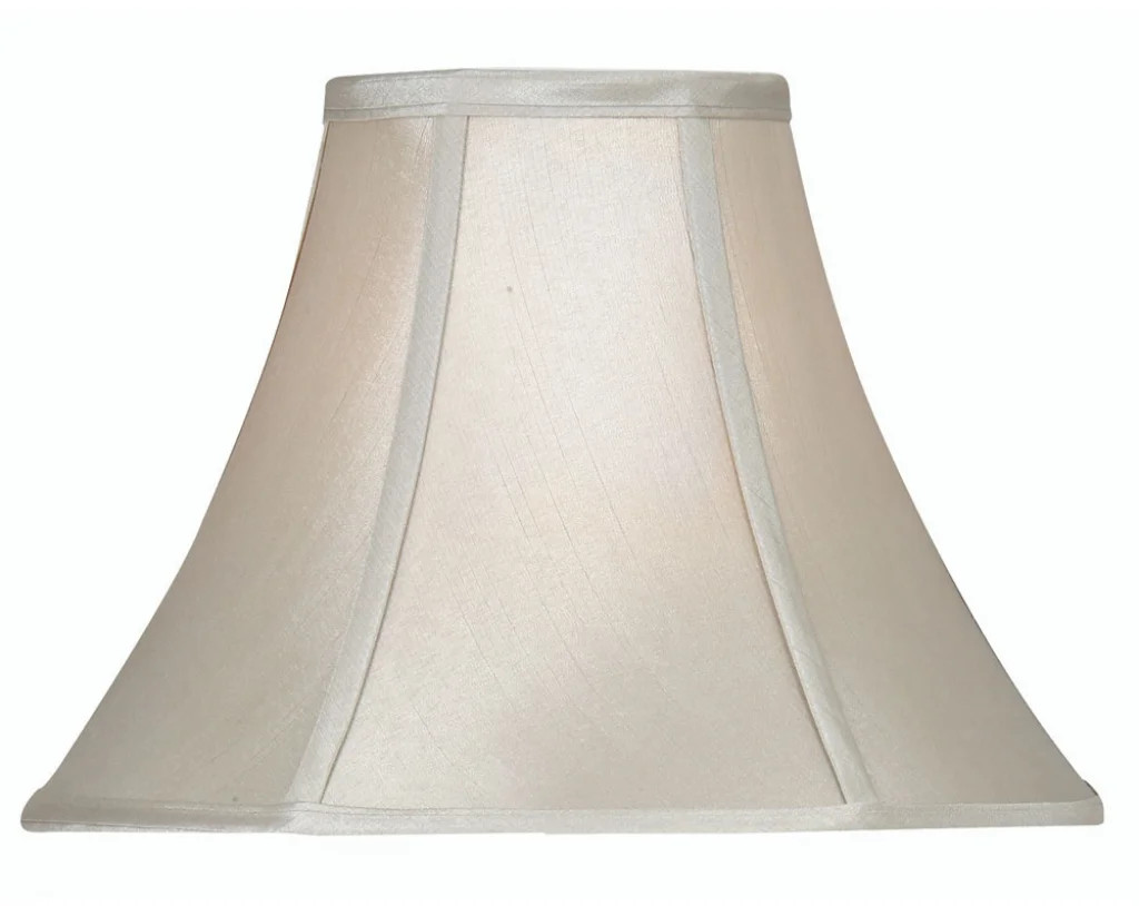 Lampshade Green 14"" Empire Faux Silk 350mm Oaks Lighting S752/14 GR