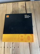 Kodak Carousel Transvue 80 Slide Tray With Instructions and Original Box. Unused