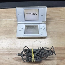 Nintendo DS Lite (White) USG-001 OEM Handheld Console Tested W/ Charger
