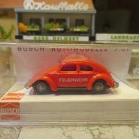 Praline Busch 42717 1:87 H0 Vw Brezlfenster KäFer Feuerwehr Neu In Ovp