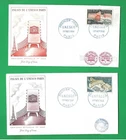 Postal History France #893-894 FDC UN United Nations UNESCO 1958 Paris Set of 2