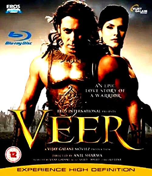 VEER - SALMAN KHAN, ZARINE KHAN, JACKIE SHROFF - BOLLYWOOD BLU-RAY -ENGLISH SUBS