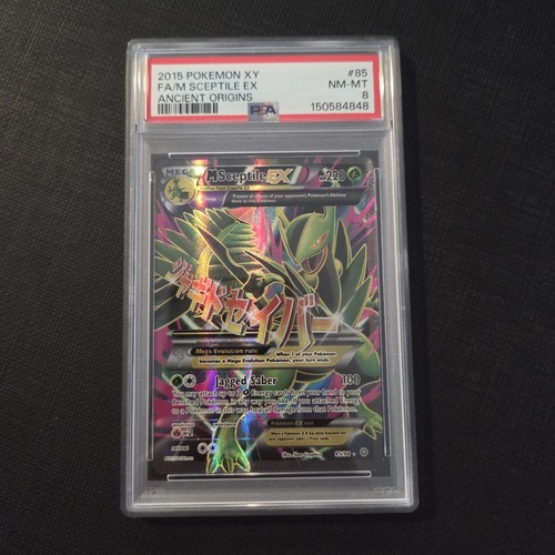 M Sceptile-EX graded PSA 8 for sale on eBay