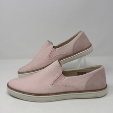 UGG Adley Stripe Petal Pink Slip-On Sneakers Women’s Size 7 NOS Store Model