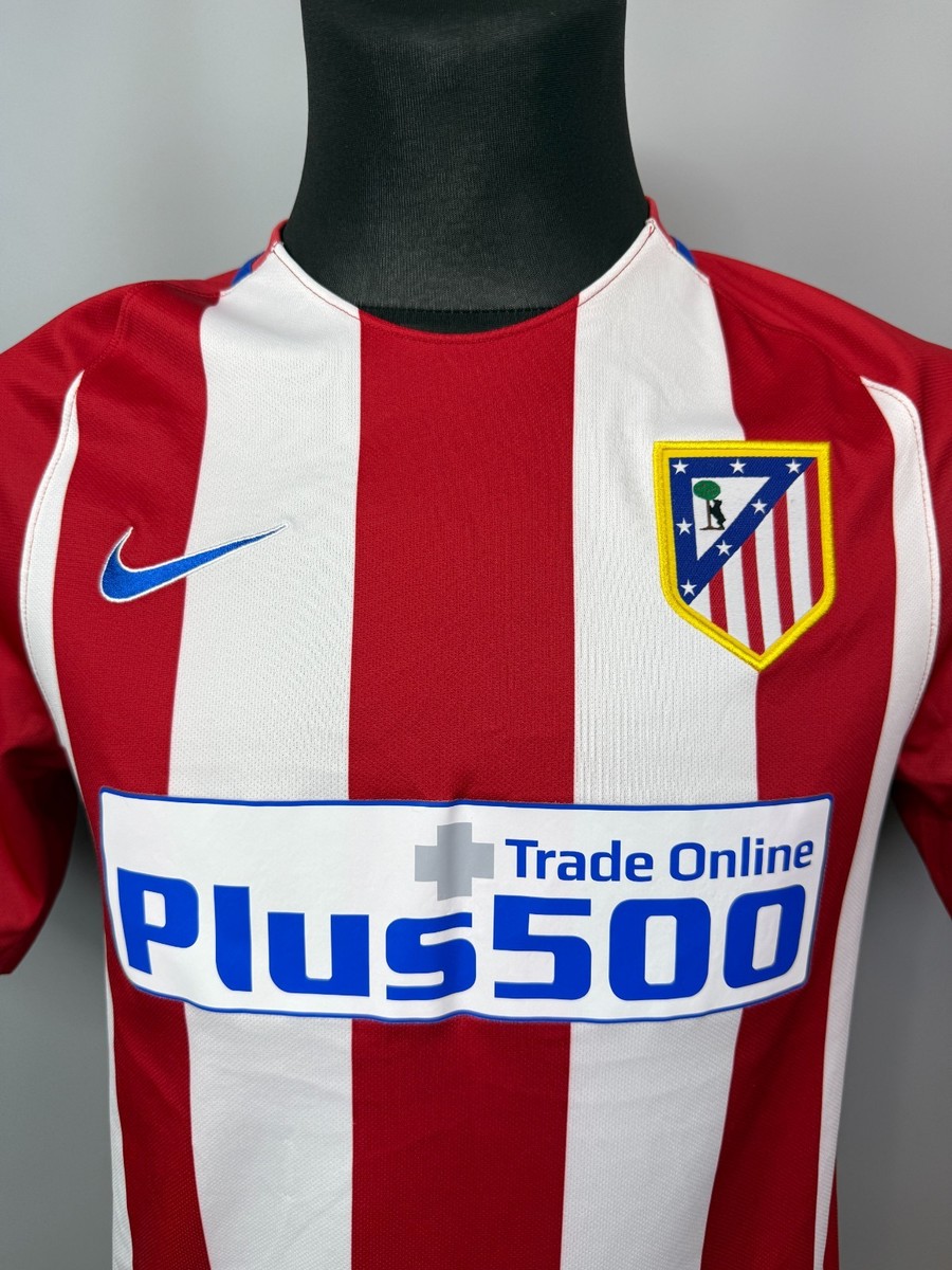 Atletico Madrid Jersey 2016 2017 Home S Shirt Mens Football Nike