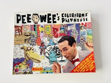 1987 Colorforms Pee Wee's Playhouse DELUXE Play Set Paul Reubens Incomplete