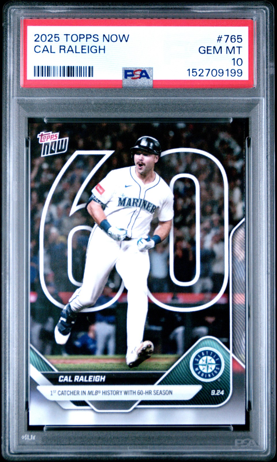 Topps Cal Raleigh front