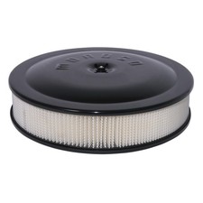 Moroso 65904 Air Cleaner Kit 14x3in Aluminum Black Powder Coat Moroso 65904 Air Cleaner Kit 14x3in Aluminum Black Powder Coat