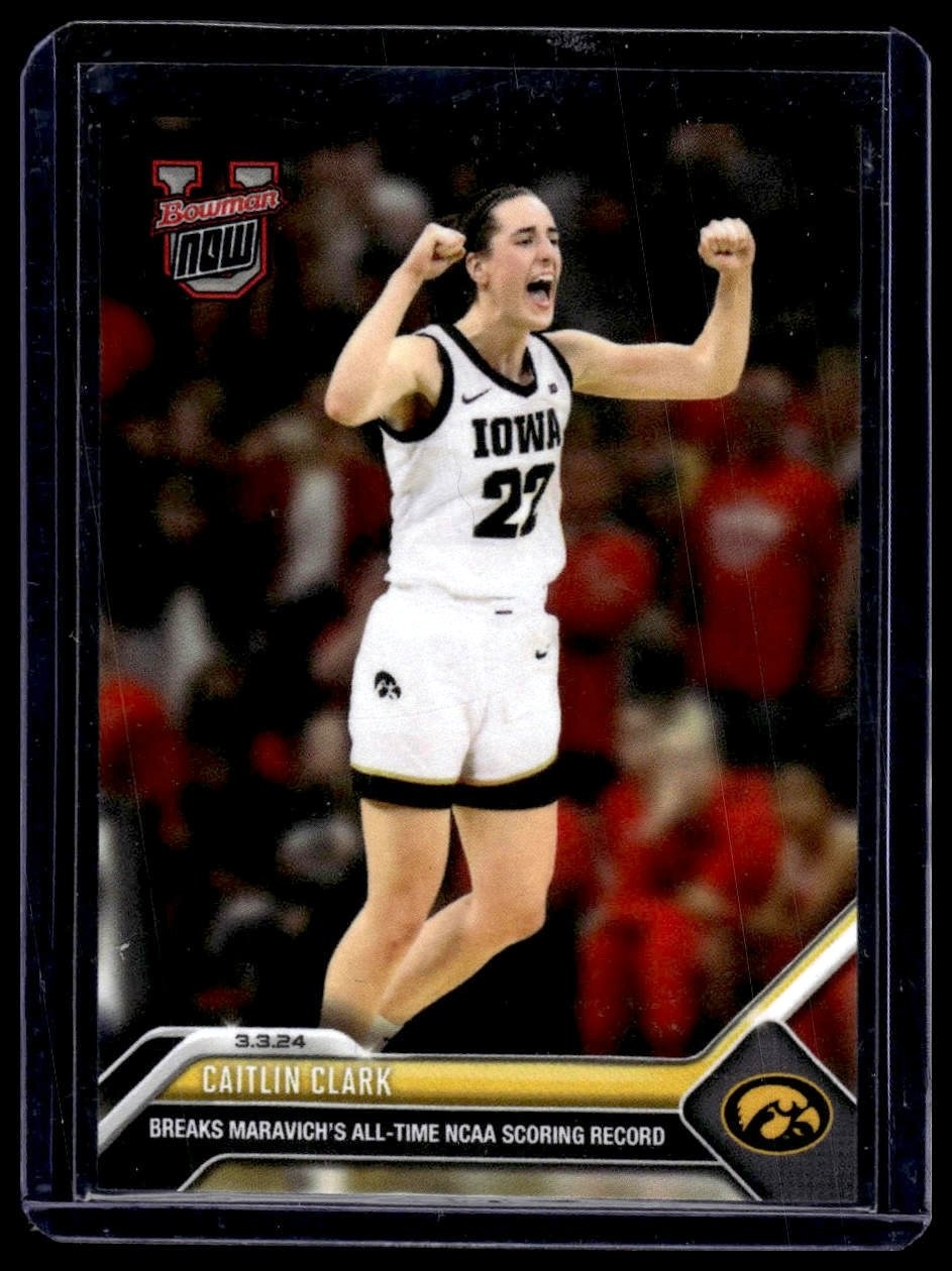 2023-24 Bowman U Now #61 Caitlin Clark
