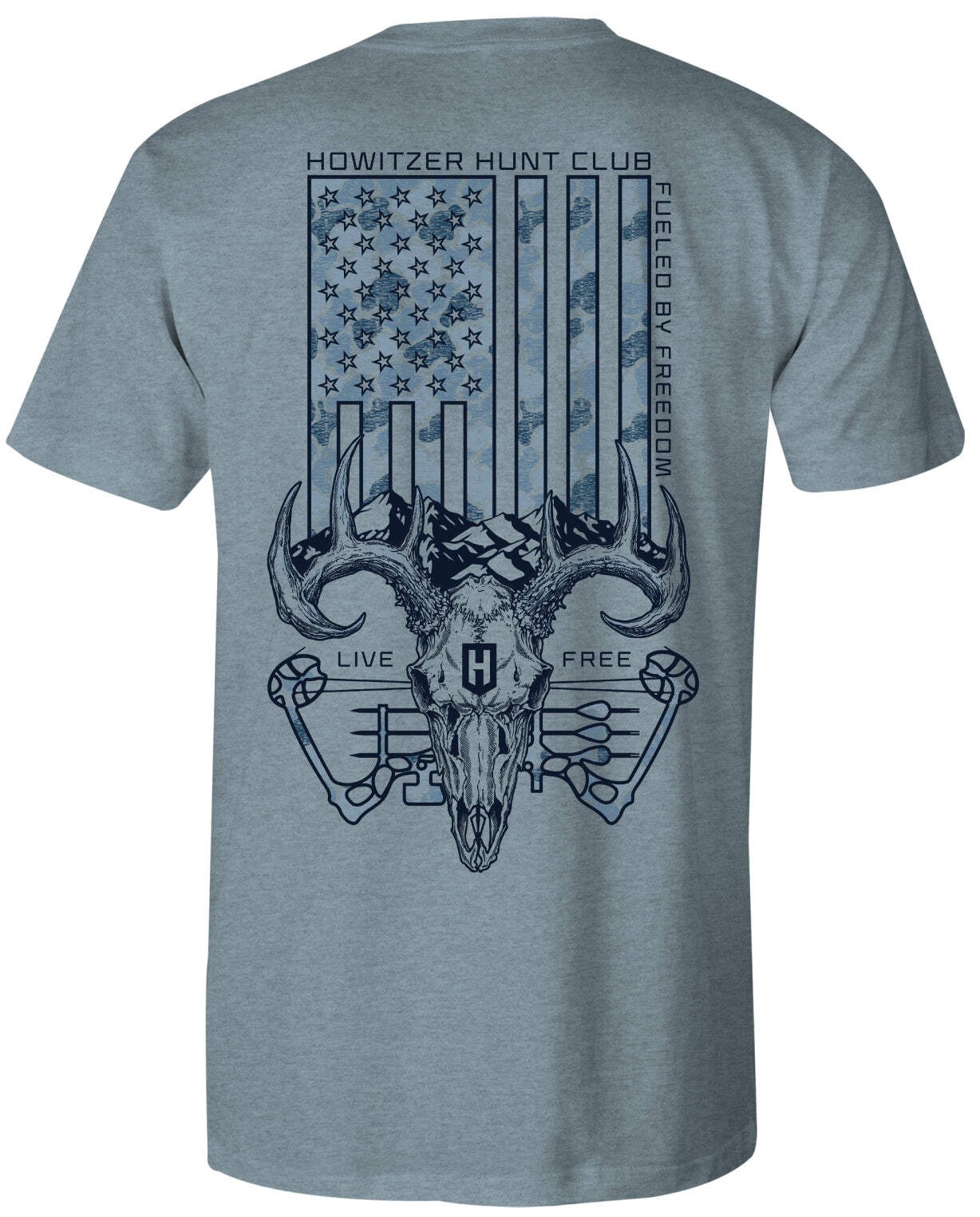 Howitzer Clothing Mens T-shirt Fueled 5790₽