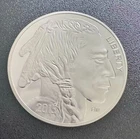 2015 Silver Buffalo Round 1 oz .999 Fine Indian Head  Buffalo BU Coin