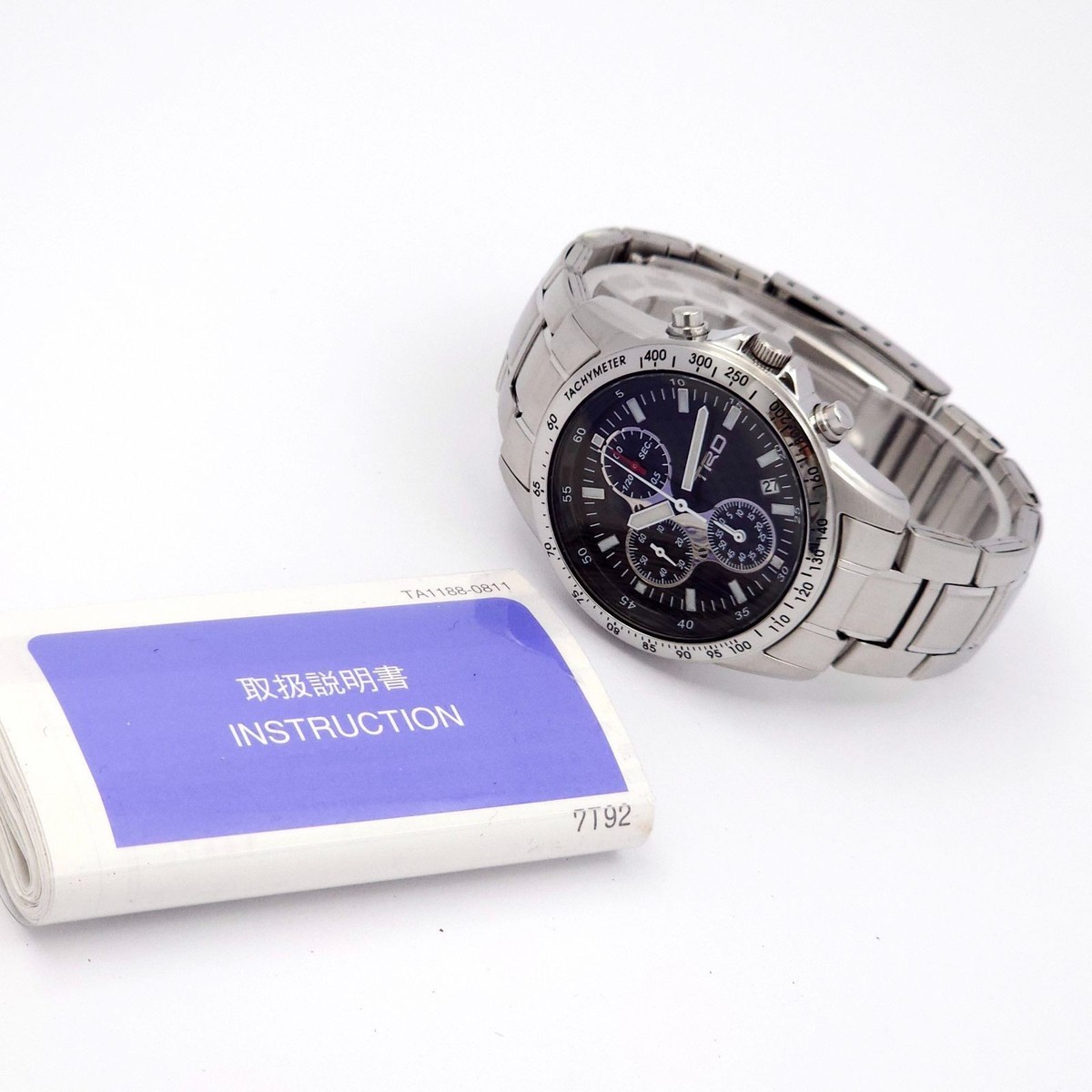 Toyota TRD Chronograph Watch 7T92 HAL0 Quartz Rare Limited 200pcs