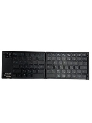 ELECOM Keyboard TK FLP01BK ELECOM Peripheral Equipment