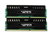 Patriot Viper 8GB (2x4GB) DDR3 1600MHz CL9 Desktop Memory RAM (PV38G160C9K)