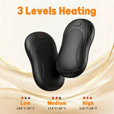 Rechargeable Warmth Electric Pocket 2 Pack 6000mAh Portable Hand Warmers Winter