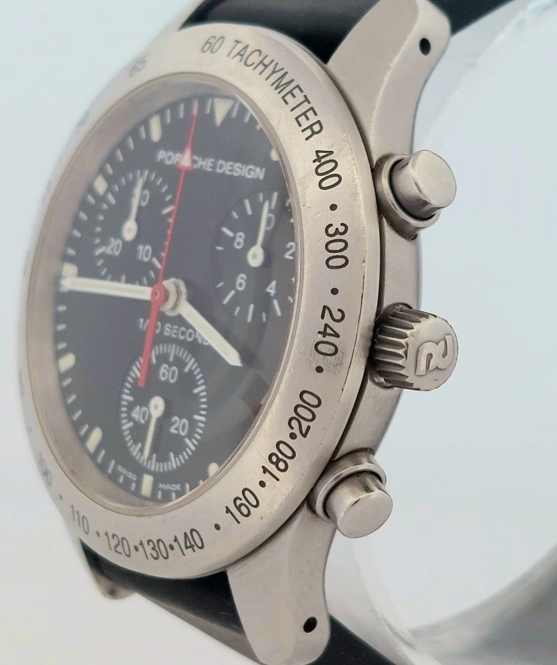 Reloj de cuarzo Porsche Design by Eterna Swiss Made acero inoxidable 33,5 mm 6604,41 Foto 3 de 4