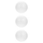 3pcs Foams Cake Model Hemisphere Shape Cake Model Dummy Tool Foams Prop
