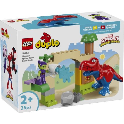Lego Verde Duplo Disney Spidey-Rex Vs Green Goblin 10463 25 Pezzi - Immagine 5