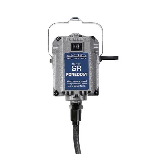 Kit elettroutensili rotativi montati su base industriale con cavo 1,7 Amp 1/6 HP e giogo - Foto 5 di 7