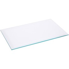 Plymor 5" x 8" Rectangle, 5mm Thick Beveled Clear Glass