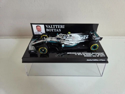 Minichamps 1/43 Mercedes W10 V. Bottas - Winner USA Gp 2019 - 417191877