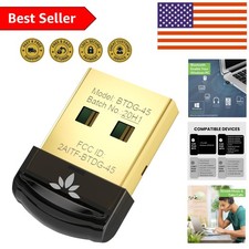 Wireless DG45 USB Bluetooth Adapter for Windows PCs - Multi-Device Support