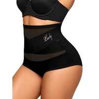 Women Slimming Tummy Control Knickers High Waist Shaper Briefs Underwear Panties