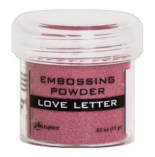 Ranger Embossing Powder-Love Letter