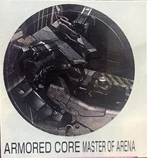 Sony Ps1 Armored Core Master Of Arena Pocketstation Sticker AS IS READ