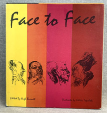 "Face to Face" Hugh Burnett & Feliks Topolski (1965) 1st US Edition HCDJ Bio