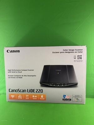 CANON  CanoScan LiDE 220 Color Image Scanner 4800 x 4800 DPI USB W/Send to Cloud