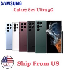 Samsung Galaxy S22 Ultra 5G S908U 128GB Verizon AT T Fully Unlocked Smartphone