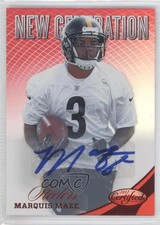 2012 Certified New Generation Mirror Red Signatures 44/350 Marquis Maze Auto 0s3