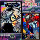 Amazing SpiderMan 1,BossKong Original Art Sketch Cover  1/1 Black Cat/Spider-Man