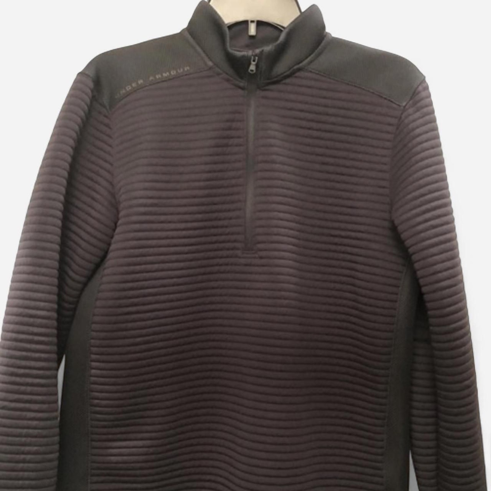 Sudadera negra Under-armour para hombre