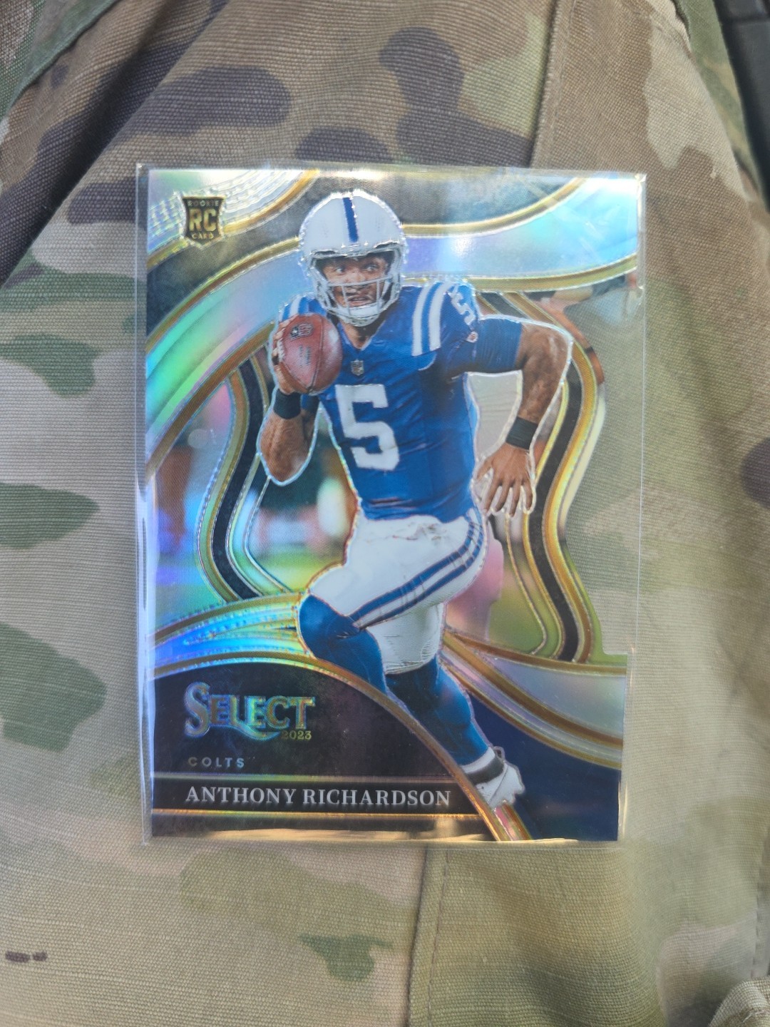 2023 Panini Select - Club Level Anthony Richardson #297 Silver Prizm (RC)