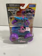 Monster Jam Truck SPARKLE SMASH 2 Pk 1:64 with Matching Dirt Bike 2026