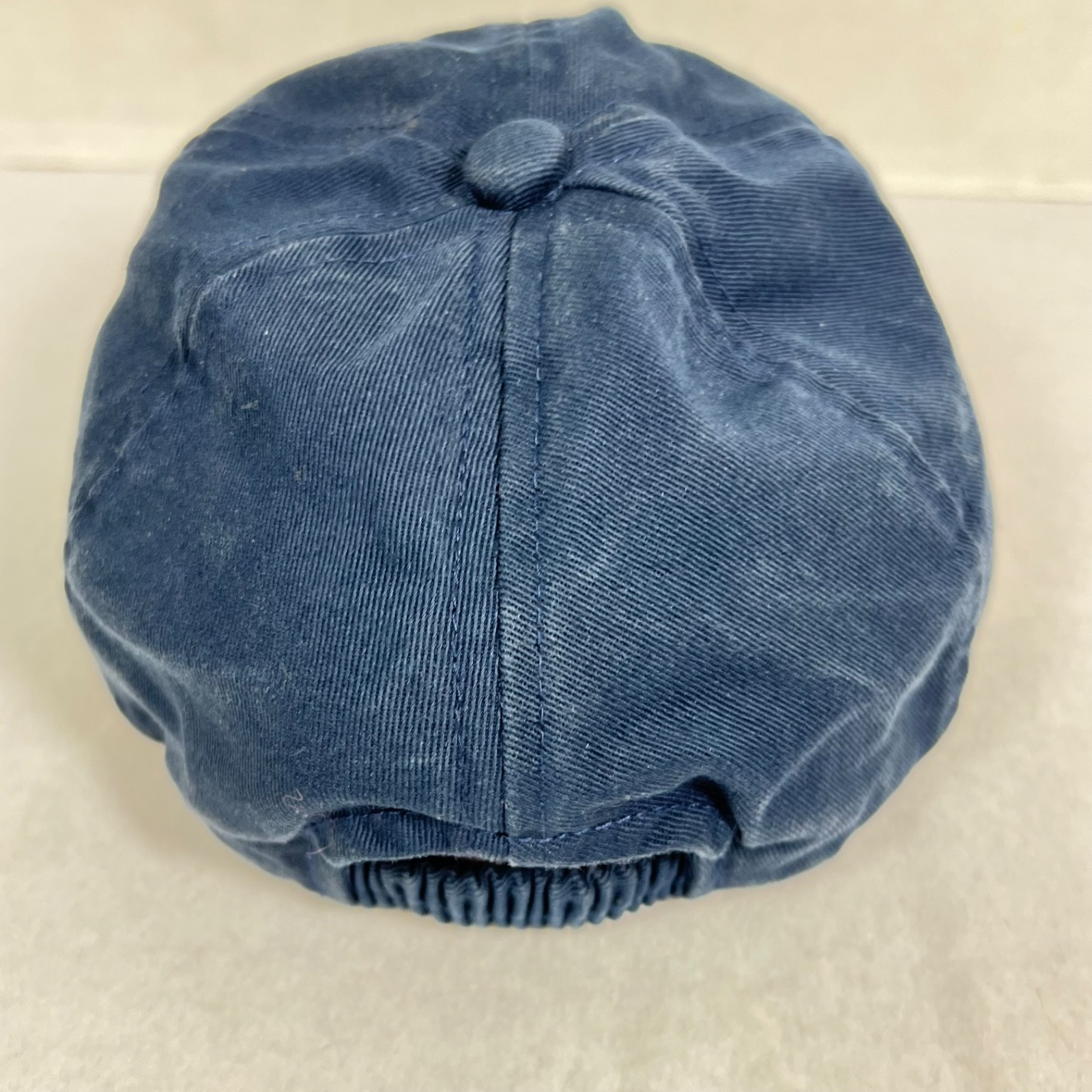 Cappello Ralph Lauren bambino taglia unica elastico schiena baseball rosso pony 6 pannelli