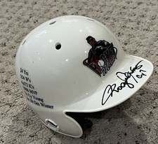 MINI CASCO ROGER CLEMENS FIRMADO ROCKET MAN STAT RED SOX YANKEES ASTROS AUTO