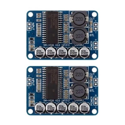 35W Digital Power Amplifier Board For Stereo & Car Audios System