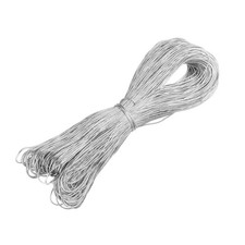 98 Yard Metallic Cord,1.5mm 0.06inch Silver Ornaments Strings