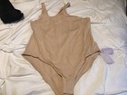 MANGOPOP Women's Beige Nude Bodysuit Size XL, NWT — photo 4