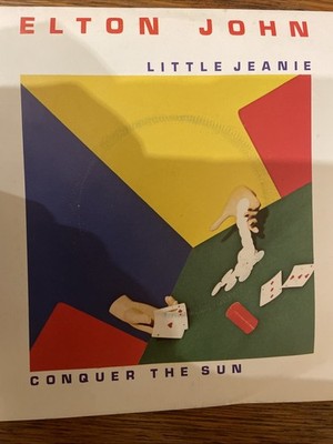 Elton John - Little Jeanie 7'' Vinyl | 1980 Rocket Records NM Vinyl (Top Klang!)