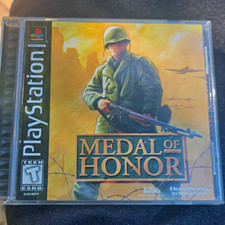 DreamWorks Interactive Medal of Honor PS1 FPS War Multiplayer T 1999 NTSC-U/C