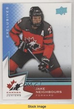 2020-21 Upper Deck Team Canada Juniors Hlinka Blue Jake Neighbours #11 READ 04yf