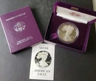 1986 S Proof $1 American Silver Eagle Dollar