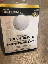 Hampton Bay 150 330 Three level Touch Dimmer White 200-Watts 3 Level of Dimming