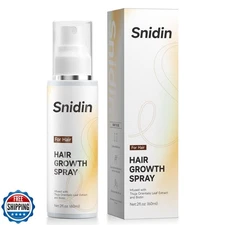 Snidin Hair Growth Spray, With Rosemary Oil and Biotin, Non-Greasy, Helps Pre