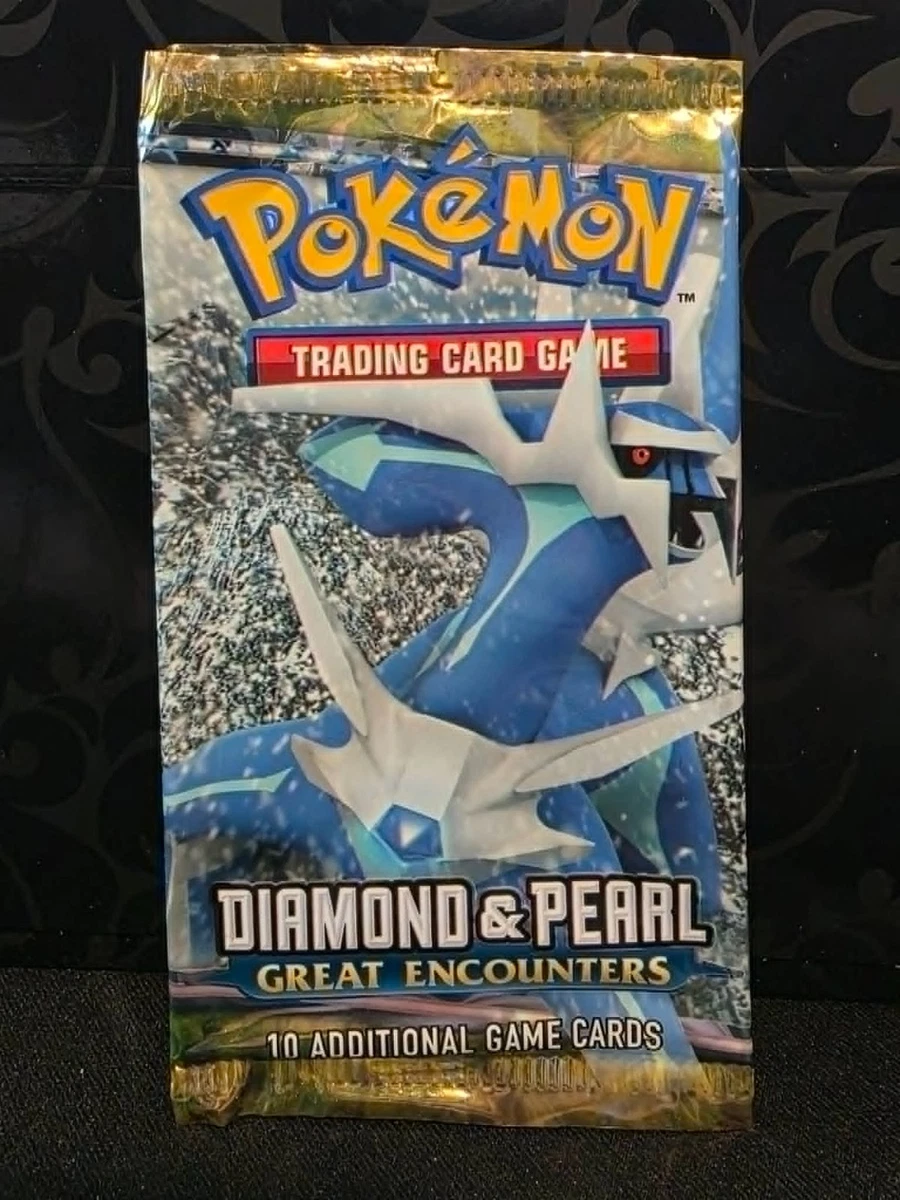 pokemon diamond and pearl great encounters booster box Pokémon TCG Great Encounters Sealed Collectible Card Game Packs for sale